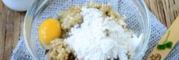 оладьи из баклажанов и картофеля