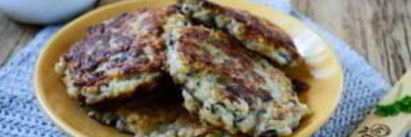 оладьи из баклажанов и картофеля