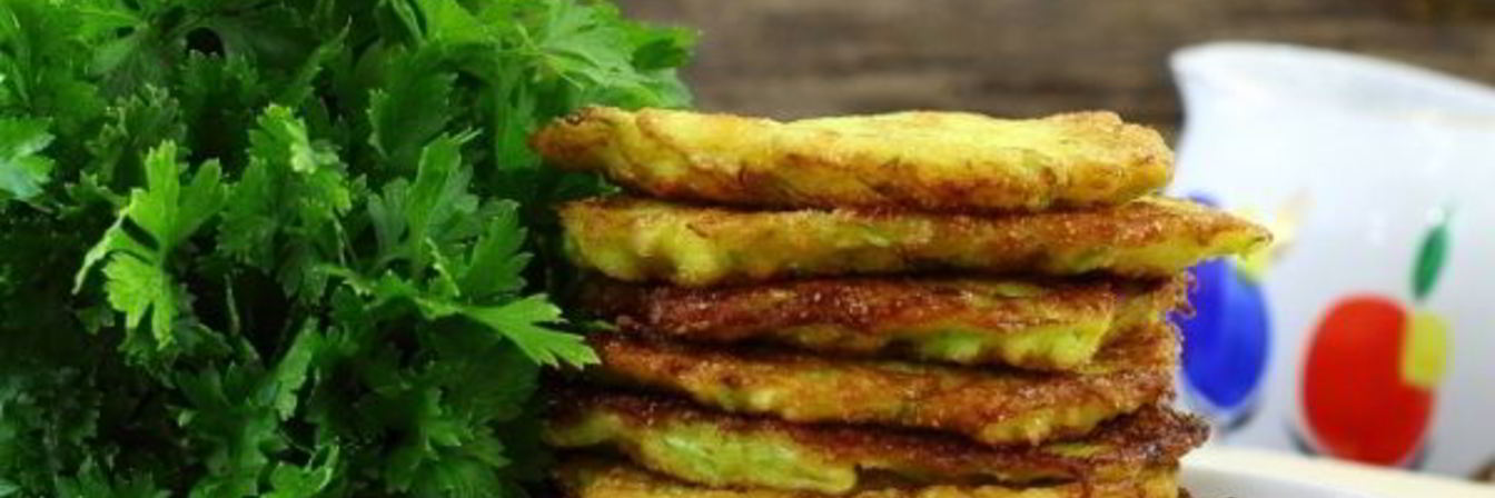 Оладьи из кабачков с манкой