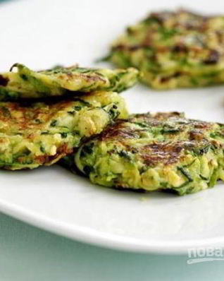 Оладьи из кабачков