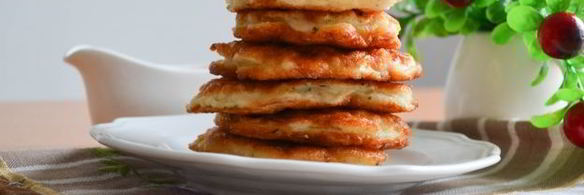 оладьи из куриного филе с крахмалом и кефиром