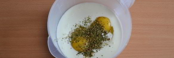 оладьи из куриного филе с крахмалом и кефиром