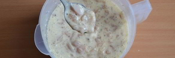 оладьи из куриного филе с крахмалом и кефиром