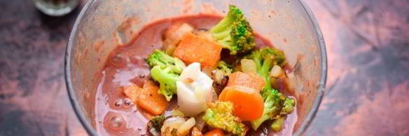 оладьи из куриной печени с овощами