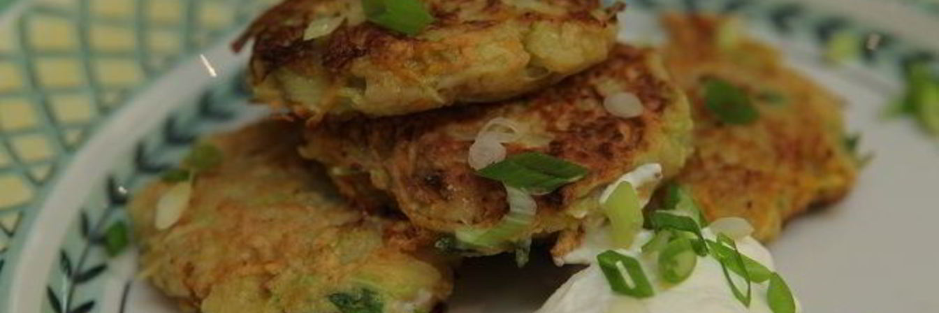 Оладьи из овощей