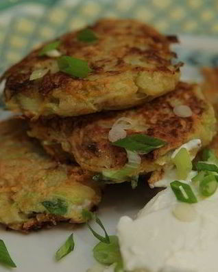 Оладьи из овощей
