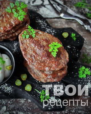 Оладьи из печени свиной