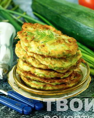 Оладьи из цуккини