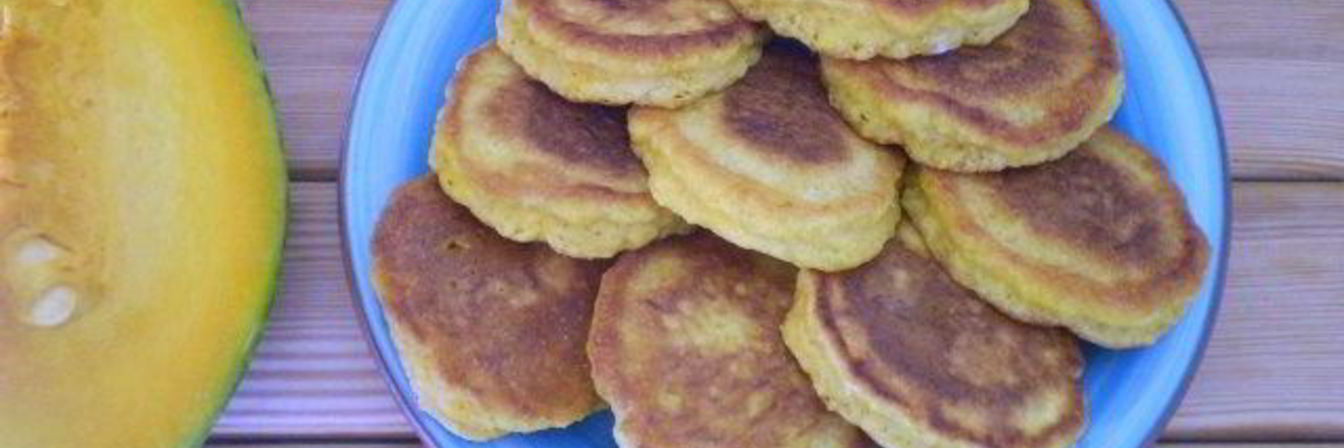 Оладьи из тыквы постные