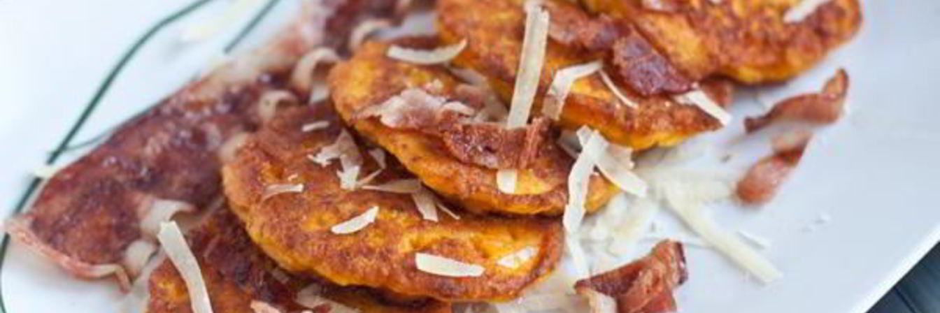 Оладьи из тыквы с сыром