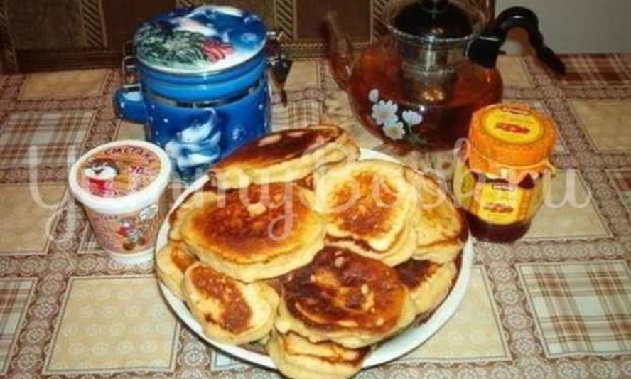 Рецепт оладий медовых