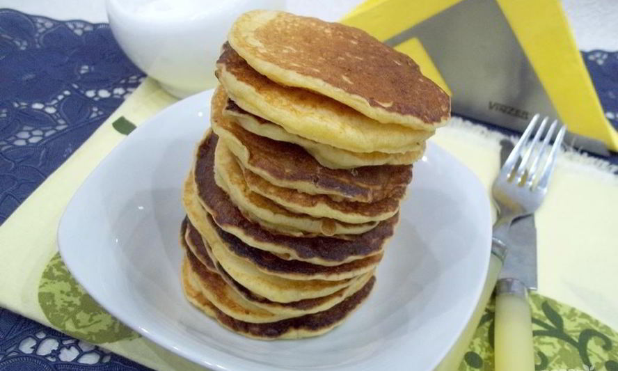 Рецепт оладий на дрожжах на кефире