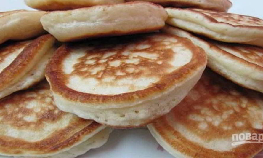 Рецепт оладий на дрожжах