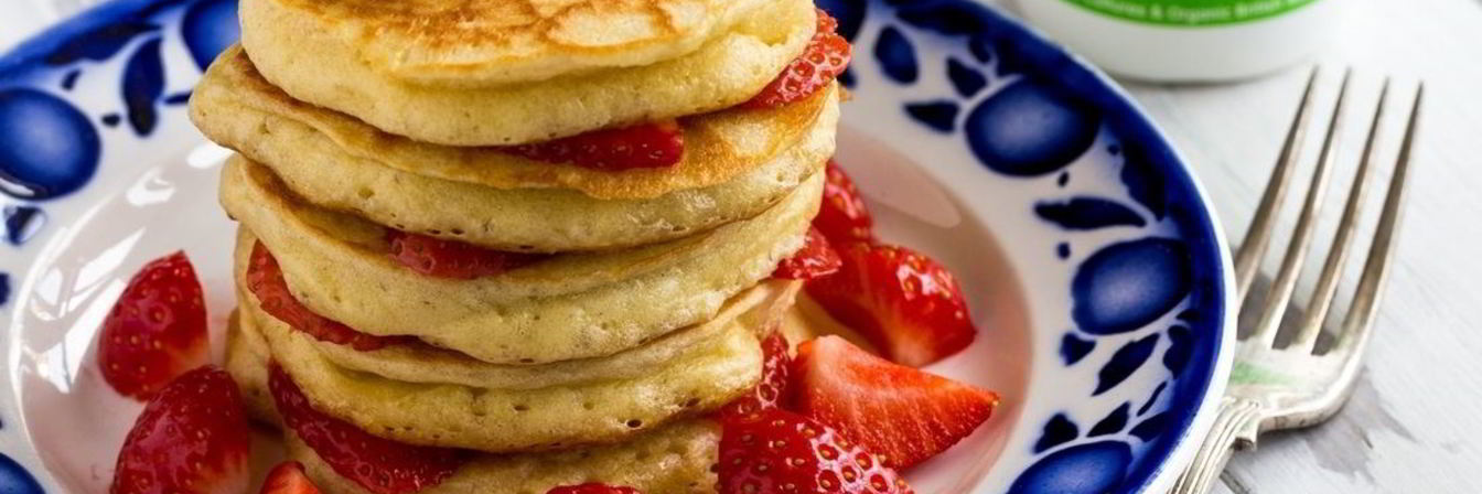 Оладьи на кефире без соды