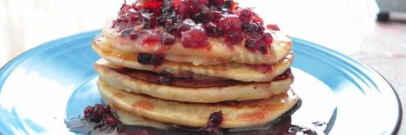 оладьи на кефире с корицей