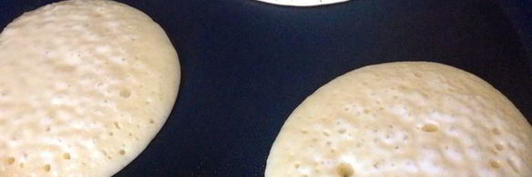 оладьи на кефире, жареные без масла