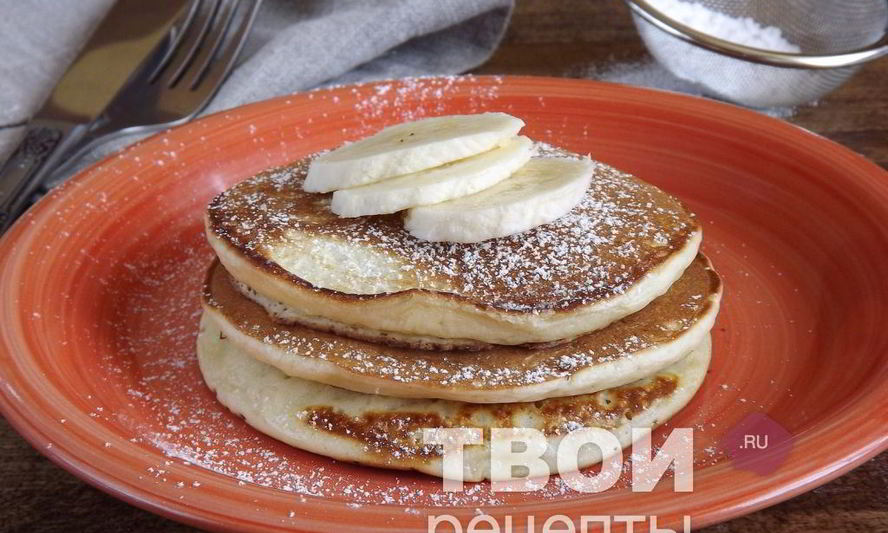 Рецепт оладий на кефире