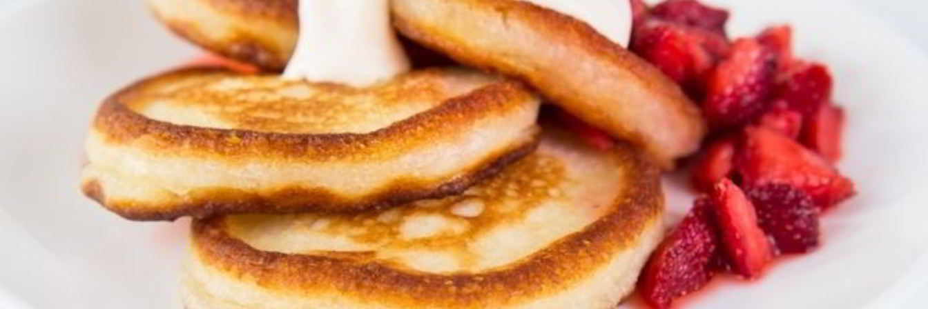 Оладьи на кислом молоке