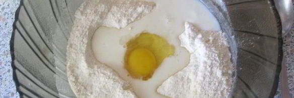 оладьи на молоке с корицей