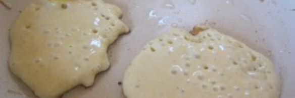 оладьи на молоке с корицей