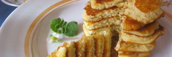 оладьи на молоке с корицей