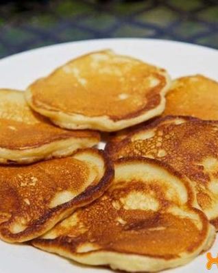 Оладьи на молоке