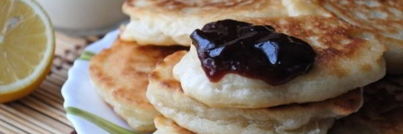 Оладьи на воде без яиц и дрожжей