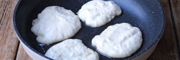 оладьи на воде без яиц и дрожжей