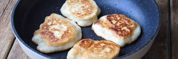 оладьи на воде без яиц и дрожжей