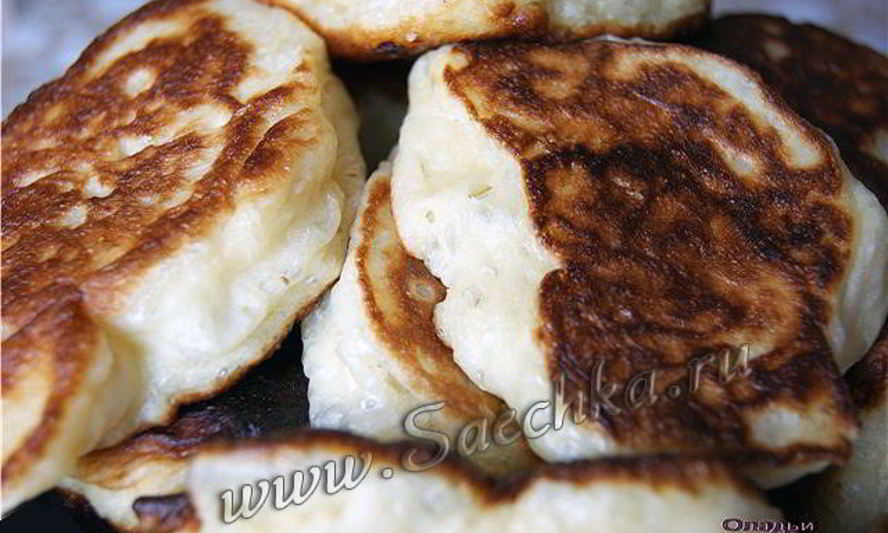 Рецепт оладий опарных