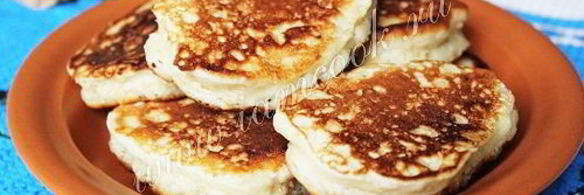 оладьи овсяные с геркулесом