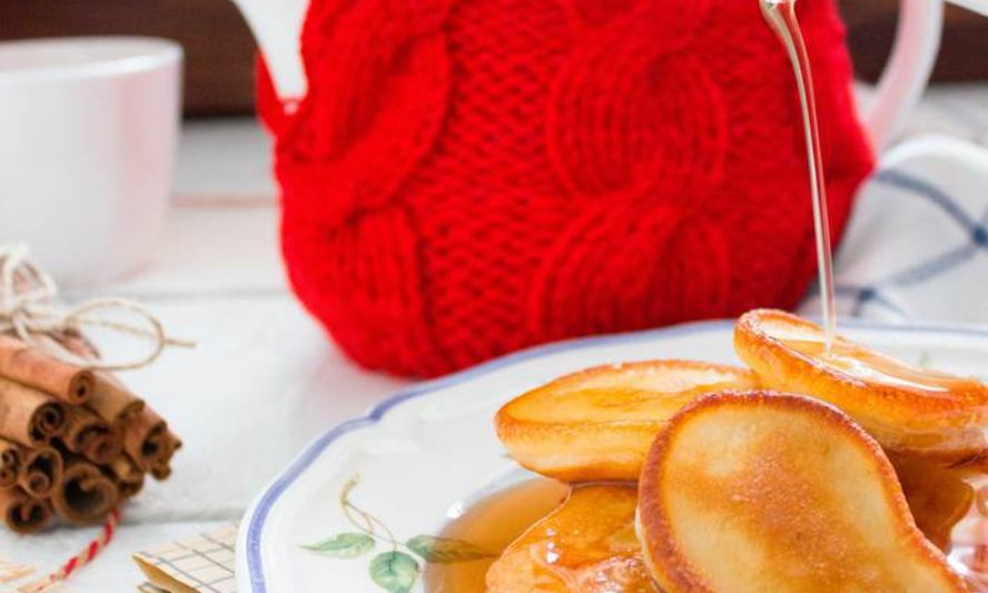 Рецепт оладий с кленовым сиропом