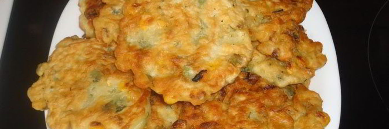 Оладьи с кукурузой