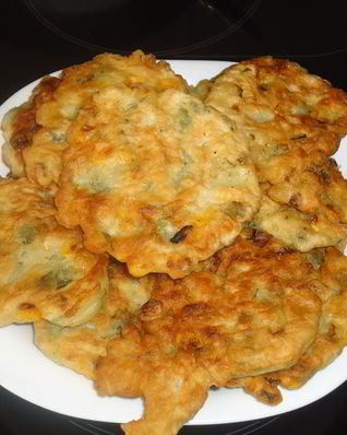 Оладьи с кукурузой