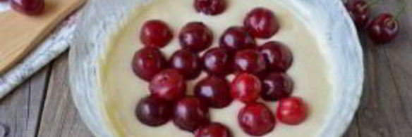 оладьи с вишней на кефире