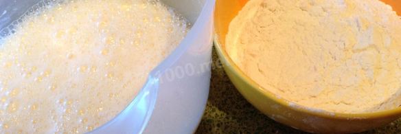 оладьи с яблоками и бананами на кефире