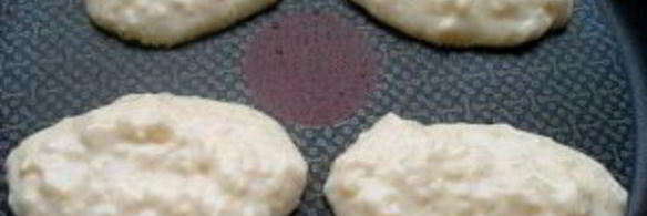 оладьи с яблоками