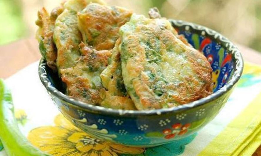 Рецепт оладий со шпинатом