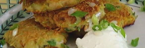 овощные оладьи