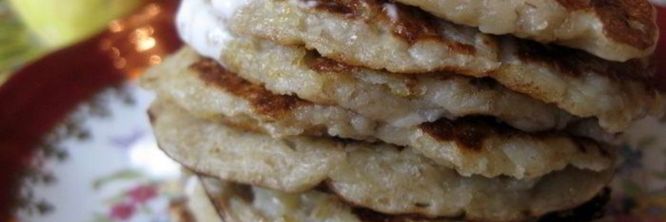 Овсяно-банановые оладушки