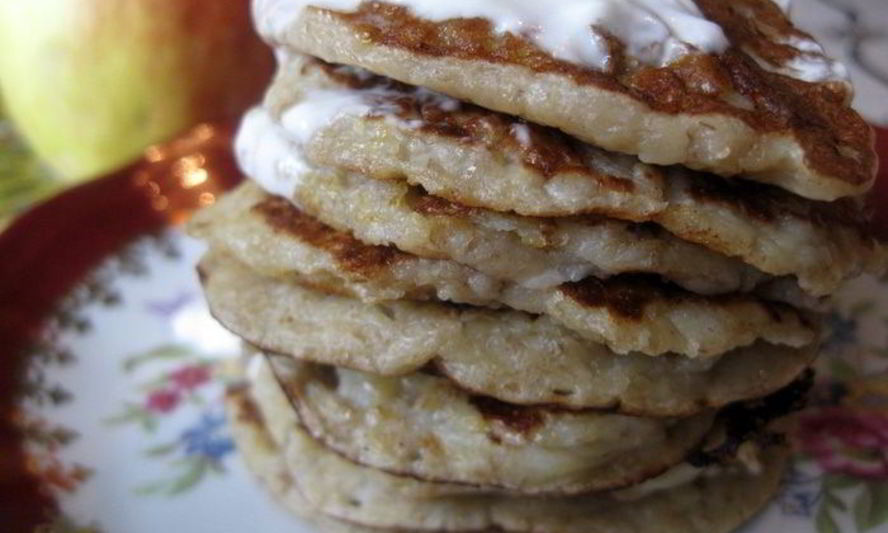 Рецепт овсяно-банановых оладушки