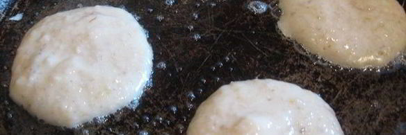 овсяно-банановые оладушки