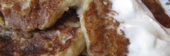 овсяно-банановые оладушки