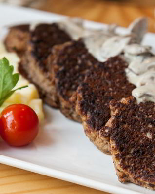 Печеночные оладьи