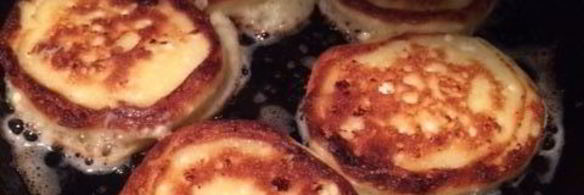 польские творожные оладьи