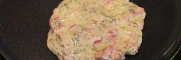 пудла — оладьи из гороховой муки