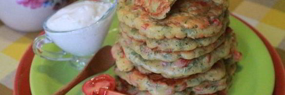 пудла — оладьи из гороховой муки