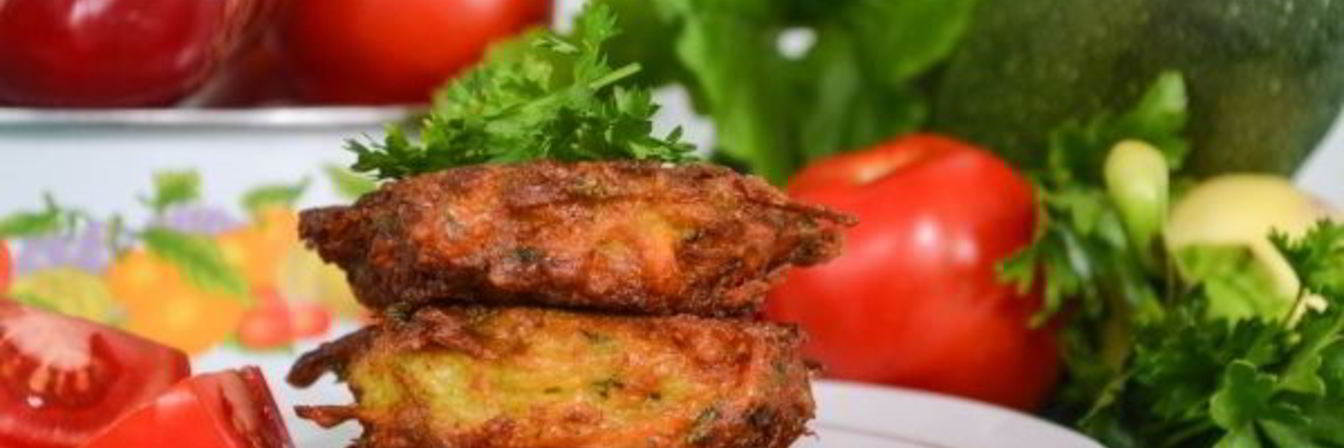 Пышные оладьи из кабачков