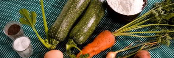 пышные оладьи из кабачков