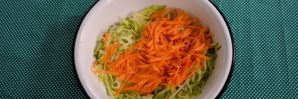 пышные оладьи из кабачков